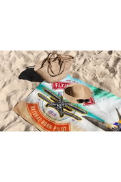 Mijölnir Toalla de Playa Multicolor 70 x 130 cm, 70% Poliéster / 30% Poliamida, Tejido Microfilamento, Suave y Absorbente
